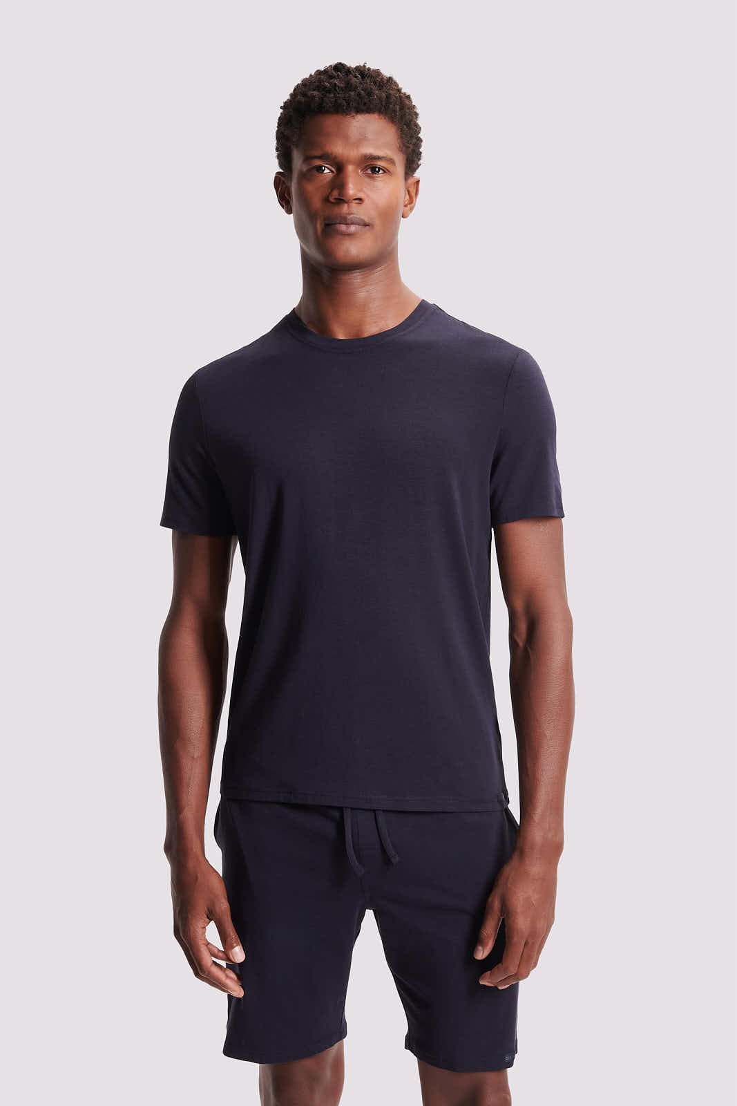 Lounge Wear T-Shirt in Dark Navy