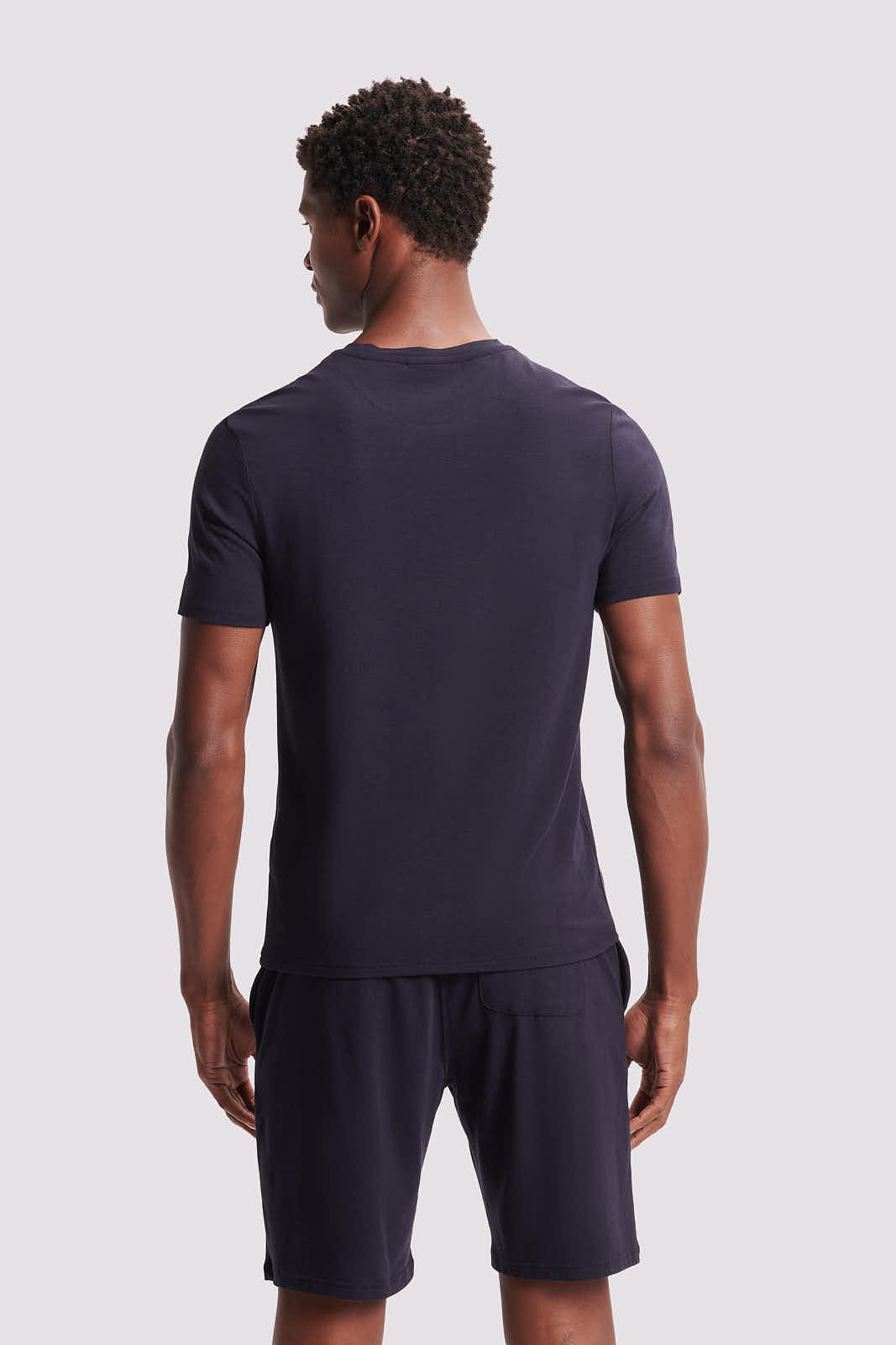 Lounge Wear T-Shirt in Dark Navy