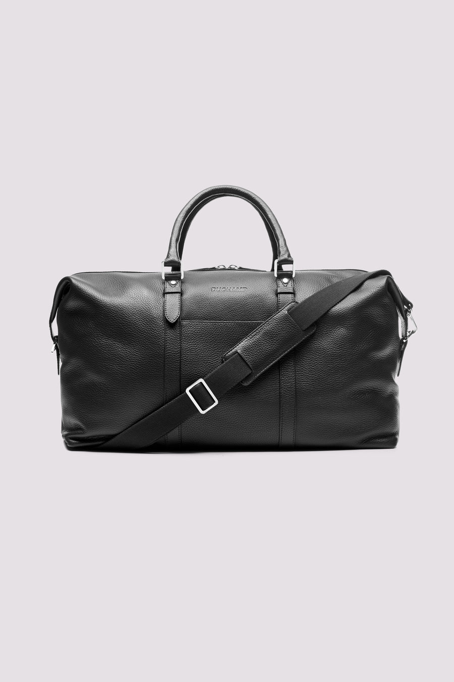 Weekend Leather in Holdall Black