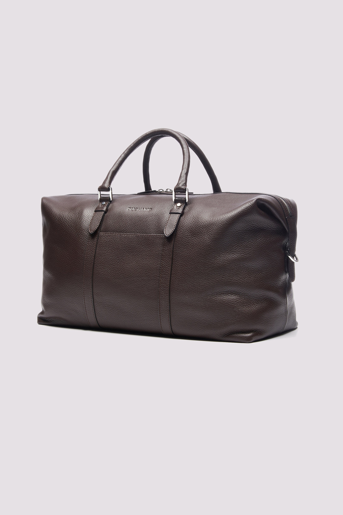 Weekend Leather Holdall in Dark Brown