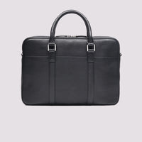 Leather Briefcase in Black