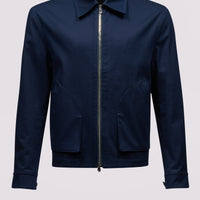 Harrington Blouson Jacket in Dark Navy